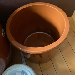 漬物樽、漬物石セットの画像