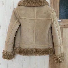 H&M ムートンコート　XXSの画像