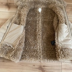 H&M ムートンコート　XXSの画像