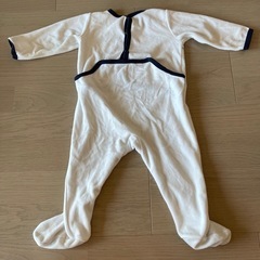 プチバトー　ロンパース　12mの画像