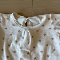プチバトー　ロンパース　6mの画像
