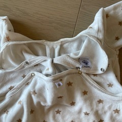 プチバトー　ロンパース　6mの画像