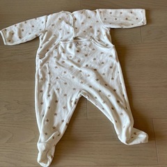 プチバトー　ロンパース　6mの画像