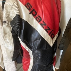 革ツナギ レーシングスーツ spazio(コミネ) サイズM 年代物 転倒跡無しの画像