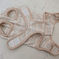 ４．小型犬用　オーガニックコットン　癒し服と術後服　４着セットの画像