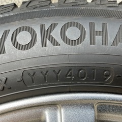ヨコハマ　スタッドレス165.65.14ホイール付き
の画像