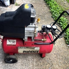 100Vコンプレッサー　24Lタンク　実動品　福島県の画像