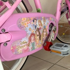 幼児用自転車　プリンセスの画像
