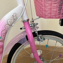 幼児用自転車　プリンセスの画像