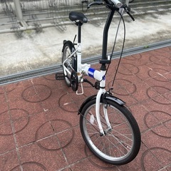 自転車　折り畳みの画像