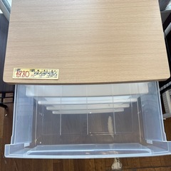 【収納プラケース 4段】クリーニング済み【管理番号11508】町の画像