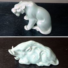 十二支の置物（陶器）12個セットの画像