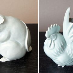 十二支の置物（陶器）12個セットの画像