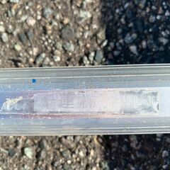 【ジモティ限定特価】 1連はしご ハシゴ 梯子 NHL-36 アルミ A0176の画像