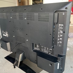 ジャンク品液晶割れSHARP液晶4K40インチテレビ2020年製の画像