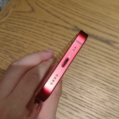 8/25 12時にゆめが丘ソラトスかららぽーと横浜で　美品　SIMフリー　iPhone13mini 128GB Red 本体のみの画像