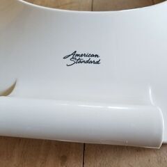 【便座】American Standard 高耐久 オープンフロント 細長 白の画像