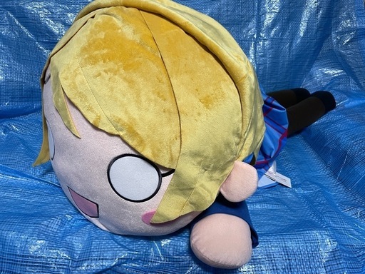 ラブライブ　テラジャンボ寝そべりぬいぐるみ　渡辺曜・小泉花陽