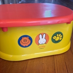 未使用品❣️リッチェル製❣️ミッフィーの補助便座❣️踏み台　ステップ❣️おまる　トイトレ の画像