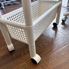 【キャスター付きワゴン】クリーニング済み【管理番号11508】町の画像