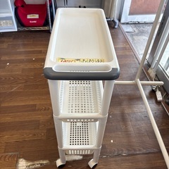 【キャスター付きワゴン】クリーニング済み【管理番号11508】町