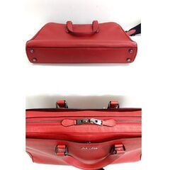 COACH 2WAY ビジネスバッグ E2247-C8174 ブリーフケース ショルダーストラップ レッド/赤 コーチ レディース メンズ 鞄 札幌市 中央区 南12条の画像