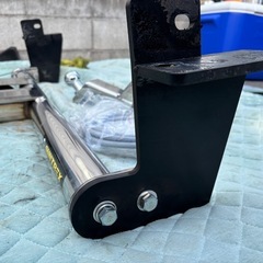 80ハリアー ヒッチメンバー サントレックス SUNTREX ステンレスの画像