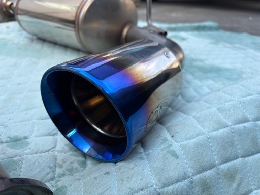 ガナドール 80ハリアー ガソリン車 2WD マフラー 純正バンパー用 rav4