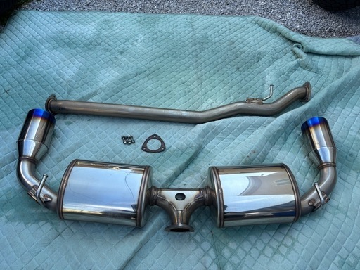 ガナドール 80ハリアー ガソリン車 2WD マフラー 純正バンパー用 rav4