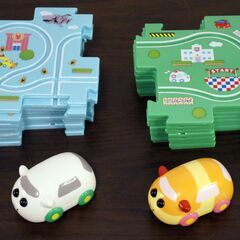 ★幼児用おもちゃ★モルカー パズルマット★の画像