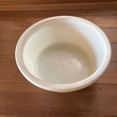 洗面器　花柄の画像