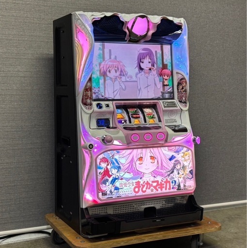 パチスロ実機 魔法少女まどか☆マギカ2 まどマギ2 スロット台 札幌市白石区