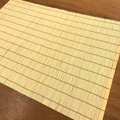 【新品】すだれランチョンマット2枚セットの画像