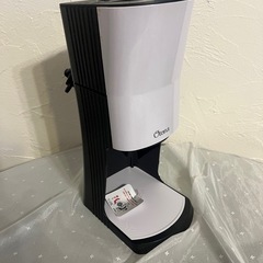美品！ドウシシャ(DOSHISHA) 電動 ふわふわ とろ雪 かき氷器 製氷カップ(ハーフ)3個付き(Mサイズ) ブラックの画像