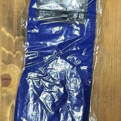22~24cm サッカーソックス ブルーの画像