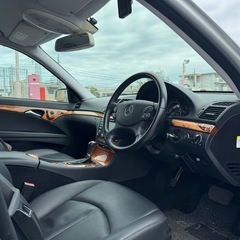 W211 ディーゼルターボ E320 CDI 車検令和8年11月 禁煙車 美車 修復歴なし シルバー メルセデス セダン の画像