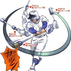 野球⚾️素振り用バットの画像