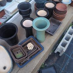 【無料】植木鉢・プランターまとめて差し上げます（北九州市小倉南区）の画像