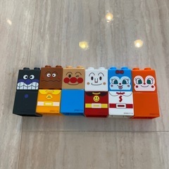 アンパンマン　ピアノ　ブロック　とけいの画像