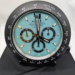 ROLEX ロレックス デイトナ　ティファニーブルー 掛け時計の画像