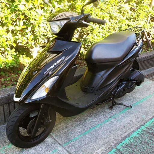 原付二種 スズキ アドレスＶ１２５Ｓ リアタイヤ新品　快調・安心・らくらく乗りだし