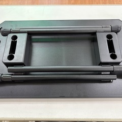 ☆ドリーム荒牧店☆☆ジモティー割引有☆ 組立式ポータブルテーブル/BLKの画像