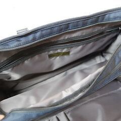 保管品 Brimingham Club ブリーフケース ネイビー系 幅43×奥13×高31cm 布製 バーミンガムクラブ ビジネスバッグ ACE エース 札幌市 清田区 平岡の画像