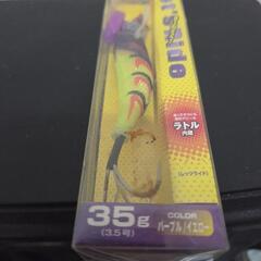 マルシン漁具のタコエギ「レッツライド リボーン」ラトル内蔵 3.5号 手渡し限定で場所は東京都武蔵村山市の画像