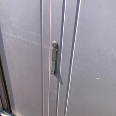 タクボ物置　※鍵欠品の画像