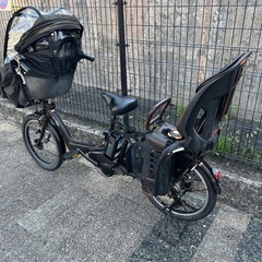 ヤマハ電動アシスト自転車子供乗せ自転車の画像