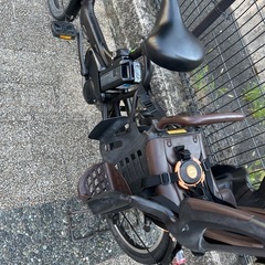 ヤマハ電動アシスト自転車子供乗せ自転車の画像