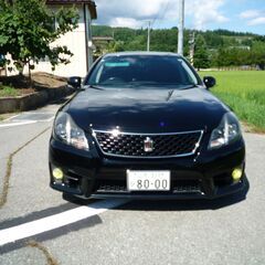 山形発”200系クラウン、❗️値引き可❗️4WDアスリート後期、車検あり8/3月代理出品、現在若い女性オーナー、スタッドレス4本付、サンルーフ車高調の画像