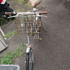 折り畳み自転車　アルミフレームの画像