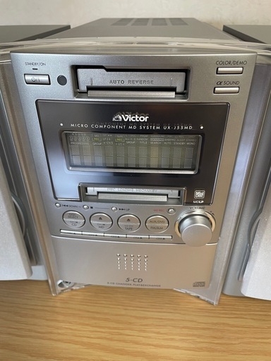 MDコンポ カセット CD victor ジャンク　レトロ　昭和レトロ MDコンポ カセット CD victor ジャンク レトロ 昭和レトロ